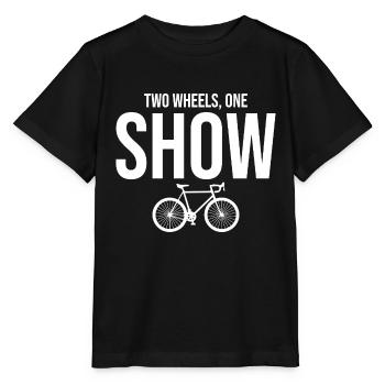 Professional Bicycle Acrobatics Performance Art  - Stanley/Stella MINI CREATOR Kids’ T-Shirt - black - Front - Mikhail (115cm)