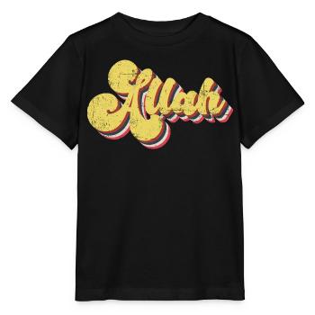 Allah Vintage - Stanley/Stella MINI CREATOR Kids’ T-Shirt - black - Front - Mikhail (115cm)