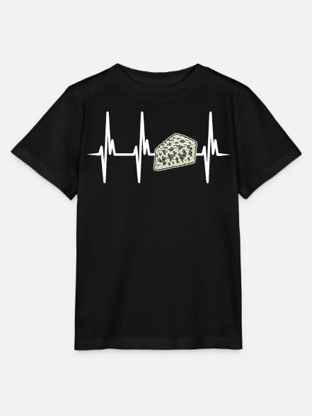 Ich liebe Gorgonzola - Stanley/Stella Kinder T-Shirt MINI CREATOR - Schwarz