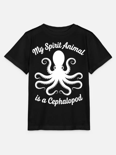 Cephalopod Design - Stanley/Stella Kinder T-Shirt MINI CREATOR - Schwarz