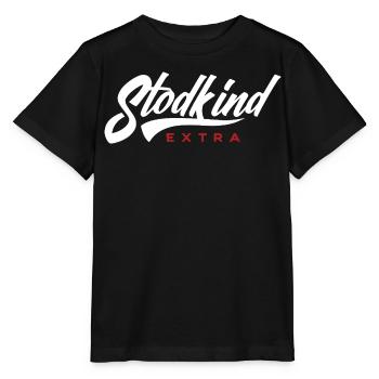 Stodkind Extra WHITE - Stanley/Stella MINI CREATOR Kids’ T-Shirt - black - Front - Mikhail (115cm)