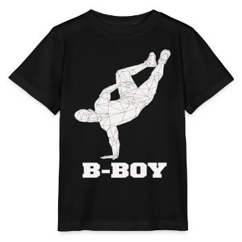 Breakdance B-Boy Street Dance Hip Hop - Stanley/Stella MINI CREATOR Kids’ T-Shirt - black - Front - Mikhail (115cm)