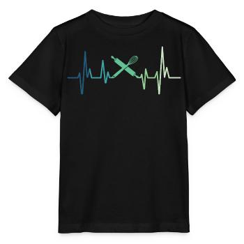 Bäckerei Herzschlag-Bäcker - Stanley/Stella Kinder T-Shirt MINI CREATOR  - Schwarz - Vorne - Mikhail (115cm)