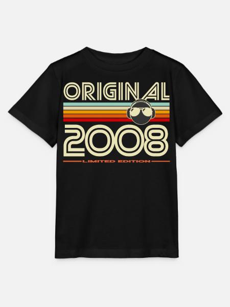 Originale Retro-Edition von 2008 - Stanley/Stella Kinder T-Shirt MINI CREATOR - Schwarz