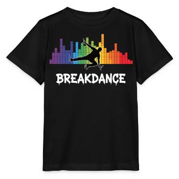 Breakdance Streetstyle Hip Hop DJ Dance - T-shirt bio MINI CREATOR Stanley/Stella Enfant - noir - Devant - Mikhail (115cm)