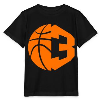 NR. 3 BASKETBALL NUMMER 3 BASKETBALL 3. GEBURTSTAG - Stanley/Stella Kinder T-Shirt MINI CREATOR  - Schwarz - Vorne - Mikhail (115cm)