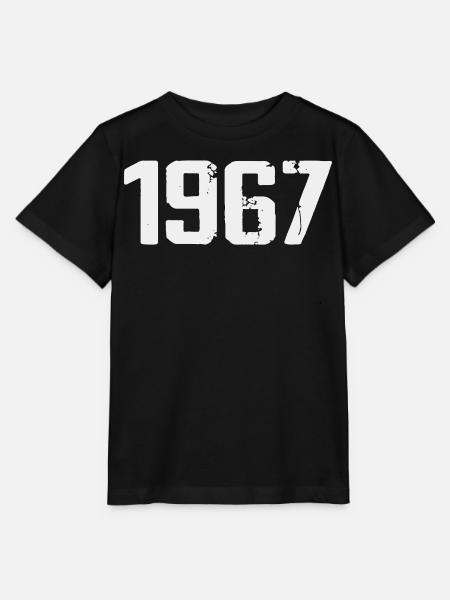 Legendär seit 1967, Vintage 1967, Retro 1967 - Stanley/Stella Kinder T-Shirt MINI CREATOR  - Schwarz