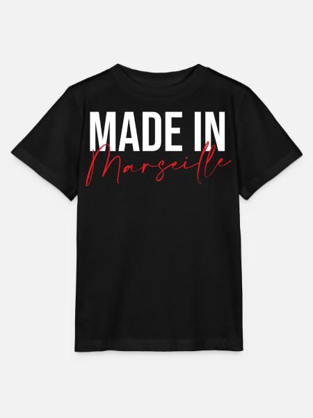 Hergestellt in Marseille - Stanley/Stella Kinder T-Shirt MINI CREATOR - Schwarz