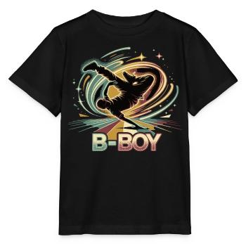 B-Boy Breakdance Hip Hop Danse Streetstyle - T-shirt bio MINI CREATOR Stanley/Stella Enfant - noir - Devant - Mikhail (115cm)