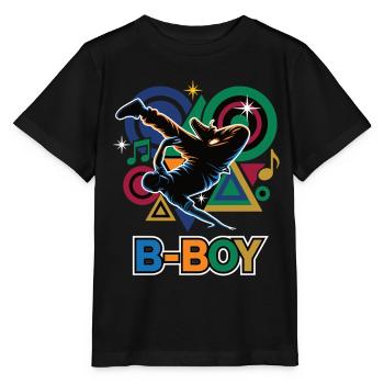 Breakdance B-Boy Hip Hop Streetdance Style - T-shirt bio MINI CREATOR Stanley/Stella Enfant - noir - Devant - Mikhail (115cm)