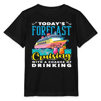 Prédiction : Probabilité de consommation d’alcool en croisière - T-shirt bio MINI CREATOR Stanley/Stella Enfant - noir - Devant - Mikhail (115cm)