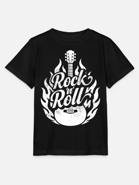 Rock 'n' Roll - Stanley/Stella Kinder T-Shirt MINI CREATOR  - Schwarz