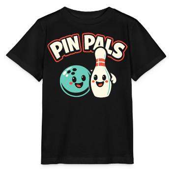 Pin Pals - T-shirt bio MINI CREATOR Stanley/Stella Enfant - noir - Devant - Mikhail (115cm)