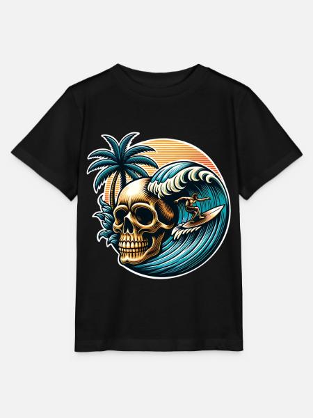 Surf - Stanley/Stella Kinder T-Shirt MINI CREATOR - Schwarz