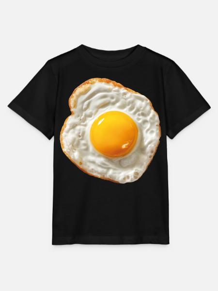 Spiegelei - Stanley/Stella Kinder T-Shirt MINI CREATOR - Schwarz