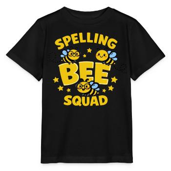 Rechtschreibwettbewerb Humor-Schulwettbewerb Wettbewerb - Stanley/Stella Kinder T-Shirt MINI CREATOR  - Schwarz - Vorne - Mikhail (115cm)