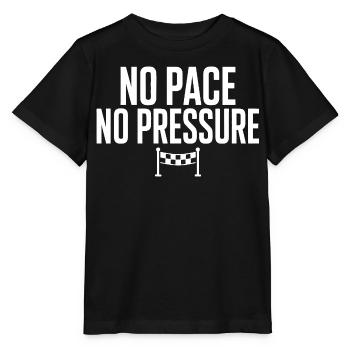 No Pace No Pressure - Stanley/Stella MINI CREATOR Kids’ T-Shirt - black - Front - Mikhail (115cm)