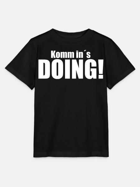 Komm in´s DOING! - Stanley/Stella Kinder T-Shirt MINI CREATOR - Schwarz