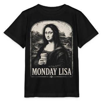 Monday Lisa – Surviving Mondays - Stanley/Stella MINI CREATOR Kids’ T-Shirt - black - Front - Mikhail (115cm)