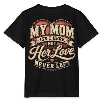 Mama-Souvenirgeschenk – Ihre Liebe hat Vintag nie verlassen - Stanley/Stella Kinder T-Shirt MINI CREATOR  - Schwarz - Vorne - Mikhail (115cm)