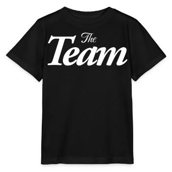 L’équipe - T-shirt bio MINI CREATOR Stanley/Stella Enfant - noir - Devant - Mikhail (115cm)