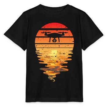 Mir Reichts Ich Geh Drohne Fliegen - Stanley/Stella Kinder T-Shirt MINI CREATOR  - Schwarz - Vorne - Mikhail (115cm)