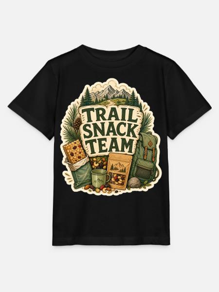 TRAIL SNACK TEAM Snacks - Stanley/Stella Kinder T-Shirt MINI CREATOR - Schwarz