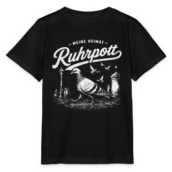 Ruhrpott - Meine Heimat - Stanley/Stella Kinder T-Shirt MINI CREATOR  - Schwarz - Vorne - Mikhail (115cm)