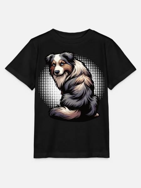 Australian Shepherd Aussie Aussiebesitzer Aussies - Stanley/Stella Kinder T-Shirt MINI CREATOR  - Schwarz