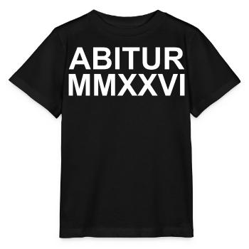 ABI Abitur - Stanley/Stella Kinder T-Shirt MINI CREATOR  - Schwarz - Vorne - Mikhail (115cm)