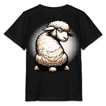 Schaf Schafe Schäfer Schafhalter Schafbock - Stanley/Stella Kinder T-Shirt MINI CREATOR  - Schwarz - Vorne - Mikhail (115cm)