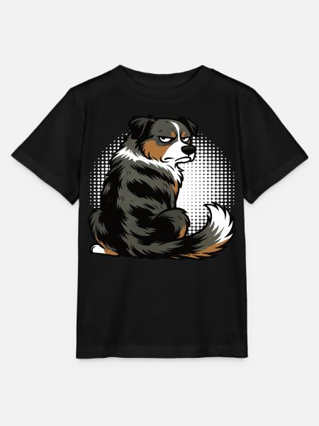 Australian Shepherd Aussie Aussiebesitzer Aussies - Stanley/Stella Kinder T-Shirt MINI CREATOR - Schwarz