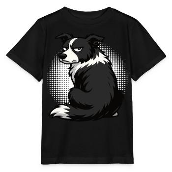 Border Collie Collie Owner Collie Lover - Stanley/Stella MINI CREATOR Kids’ T-Shirt - black - Front - Mikhail (115cm)
