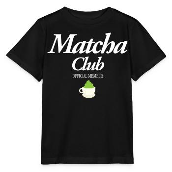 Matcha Club - Stanley/Stella Kinder T-Shirt MINI CREATOR  - Schwarz - Vorne - Mikhail (115cm)