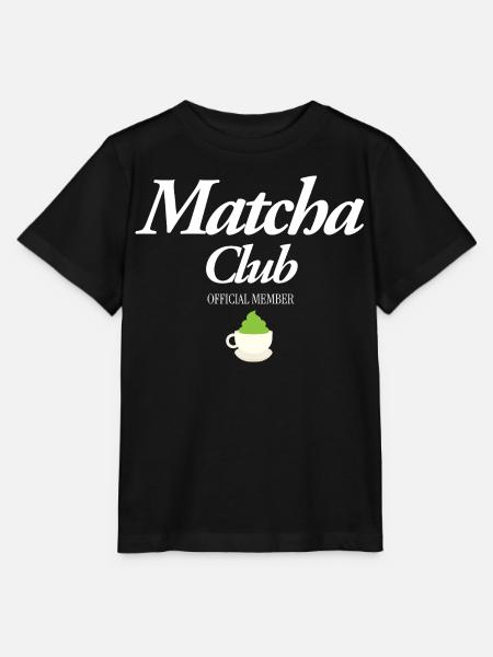 Matcha Club - Stanley/Stella Kinder T-Shirt MINI CREATOR  - Schwarz