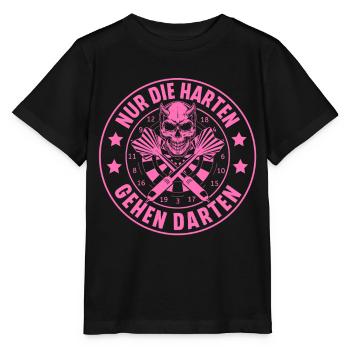 Darts - Stanley/Stella Kinder T-Shirt MINI CREATOR  - Schwarz - Vorne - Mikhail (115cm)