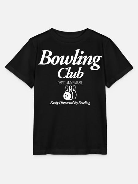 Bowling Club - Stanley/Stella Kinder T-Shirt MINI CREATOR  - Schwarz