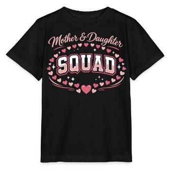 Mother & Daughter Squad | Pink Accomplices Gift - Stanley/Stella MINI CREATOR Kids’ T-Shirt - black - Front - Mikhail (115cm)