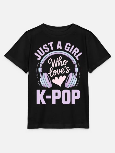 K Pop - Stanley/Stella Kinder T-Shirt MINI CREATOR - Schwarz