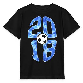 8 ANS DE NAISSANCE 2018 FOOTBALL 8E ANNIVERSAIRE - T-shirt bio MINI CREATOR Stanley/Stella Enfant - noir - Devant - Mikhail (115cm)