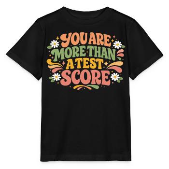 You're More Than a Note | Retro School Motivation - Stanley/Stella MINI CREATOR Kids’ T-Shirt - black - Front - Mikhail (115cm)