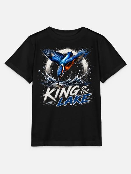 König des See-Eisvögels - Stanley/Stella Kinder T-Shirt MINI CREATOR - Schwarz