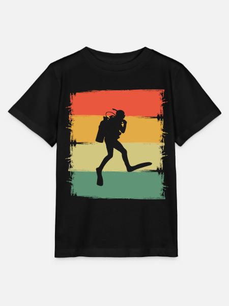 Taucher - Stanley/Stella Kinder T-Shirt MINI CREATOR - Schwarz