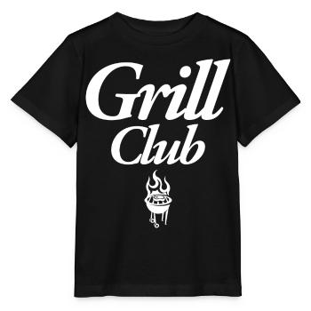 Grill Club - Stanley/Stella Kinder T-Shirt MINI CREATOR  - Schwarz - Vorne - Mikhail (115cm)
