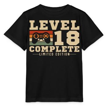 18th Anniversary Level 18 Complete - Stanley/Stella MINI CREATOR Kids’ T-Shirt - black - Front - Mikhail (115cm)