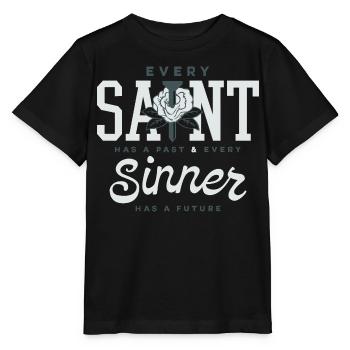 Saints & Sinners: Past Future - Stanley/Stella MINI CREATOR Kids’ T-Shirt - black - Front - Mikhail (115cm)