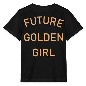 Future Golden Girl - Stanley/Stella MINI CREATOR Kids’ T-Shirt - black - Front - Mikhail (115cm)