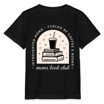 Maman club de lecture drôle introvertie mère - T-shirt bio MINI CREATOR Stanley/Stella Enfant - noir - Devant - Mikhail (115cm)