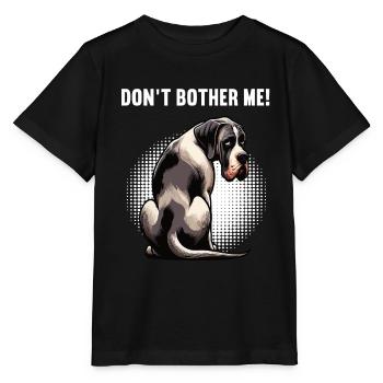 Ne me dérange pas Grand Dogue Grand Dogue Grand Dogue - T-shirt bio MINI CREATOR Stanley/Stella Enfant - noir - Devant - Mikhail (115cm)