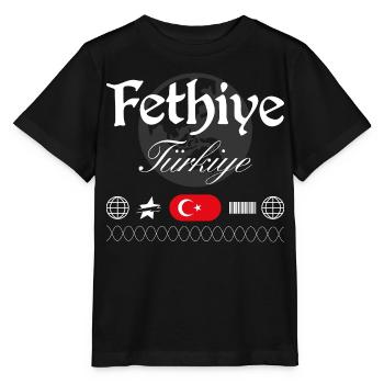 Fethiye Türkei Streetwear Reise Souvenir - Stanley/Stella Kinder T-Shirt MINI CREATOR  - Schwarz - Vorne - Mikhail (115cm)